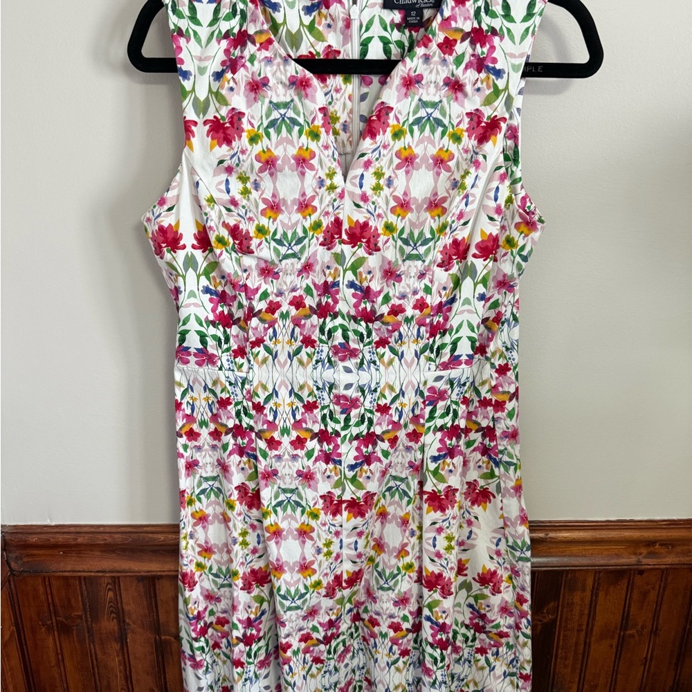 Chadwicks Multicolor Floral Midi Dress